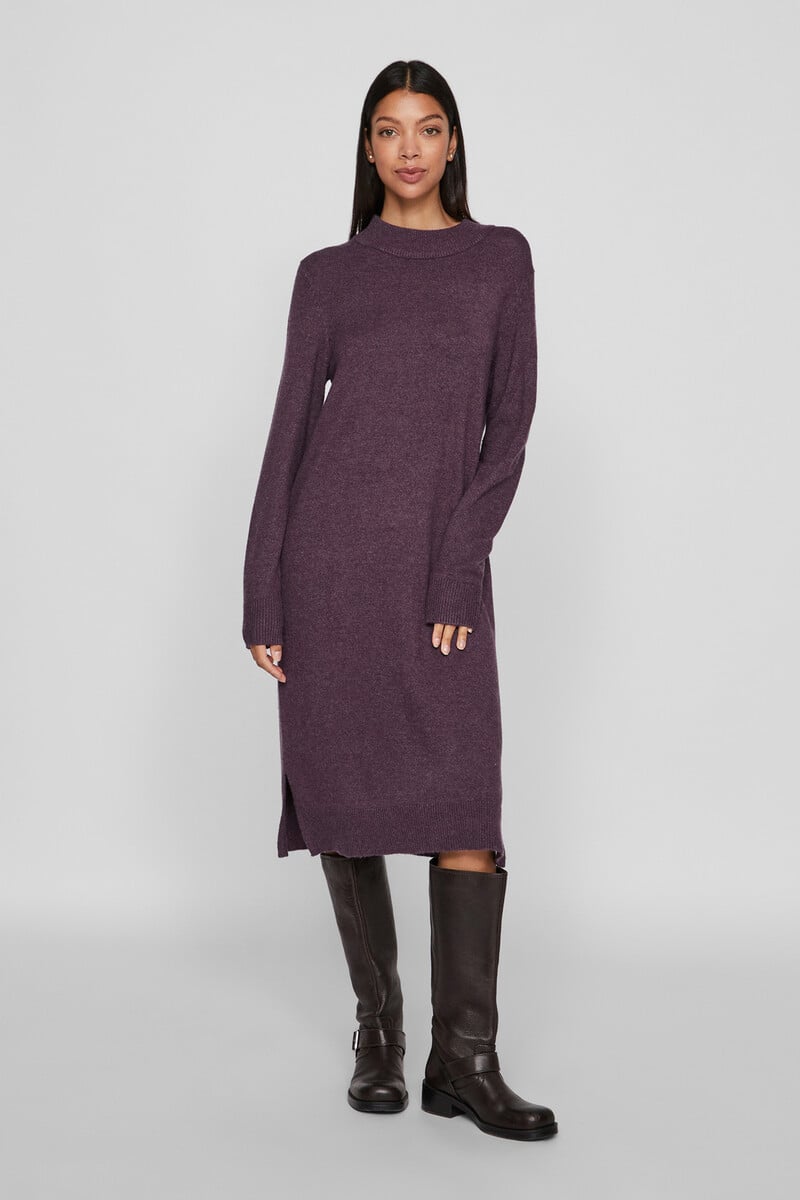 Cortefiel Vestido De Punto Midi