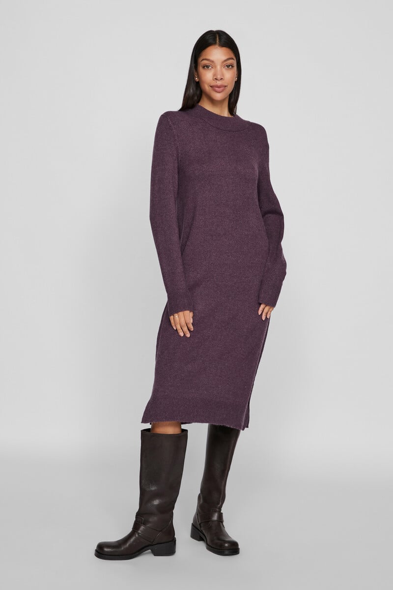 Cortefiel Vestido De Punto Midi