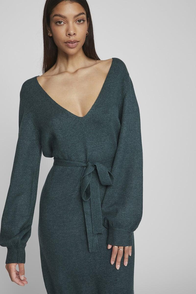 Cortefiel Vestido de punto midi