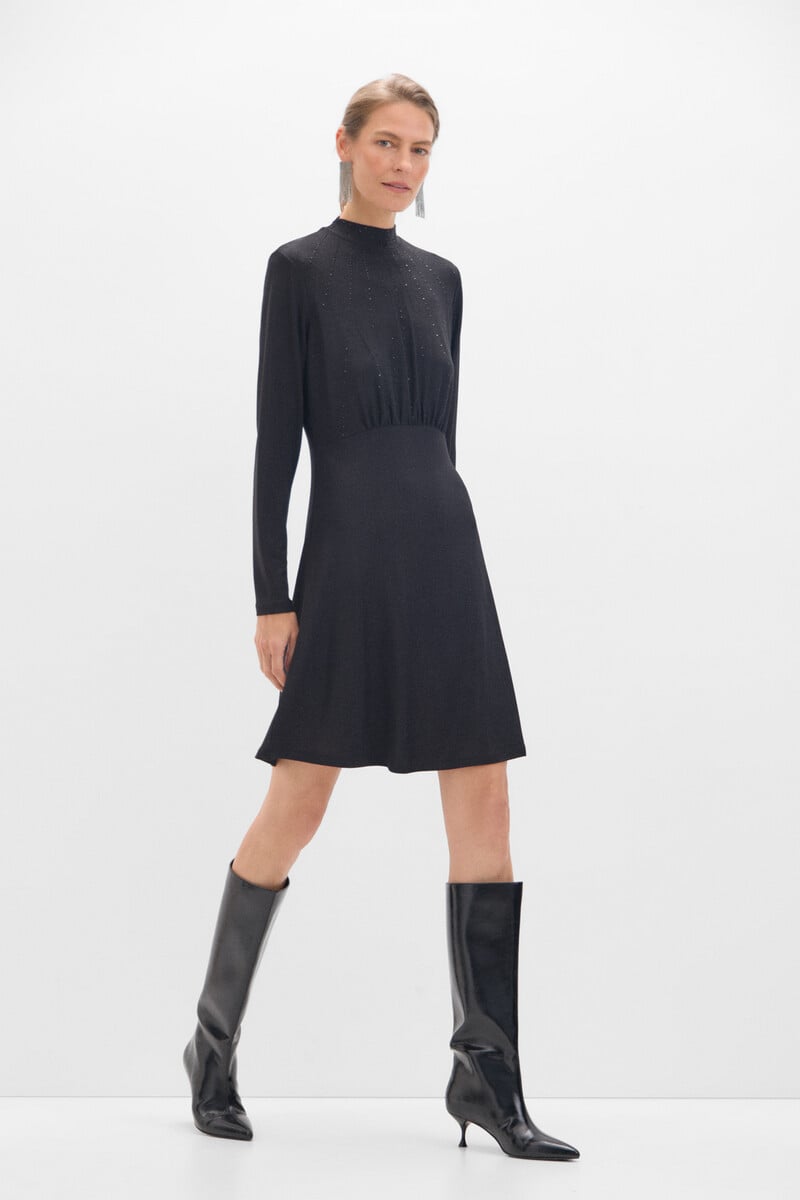 Cortefiel Vestido en tejido de punto