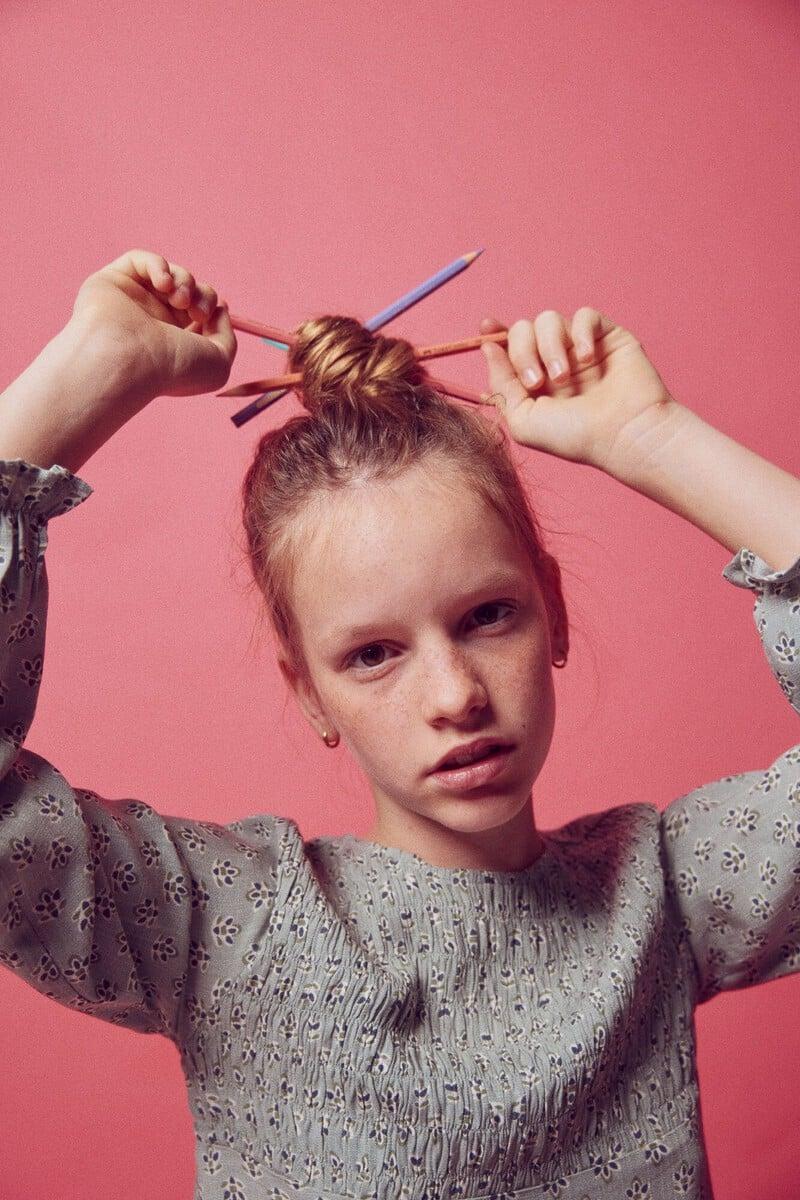 Cortefiel Vestido Estampado Flores Niña