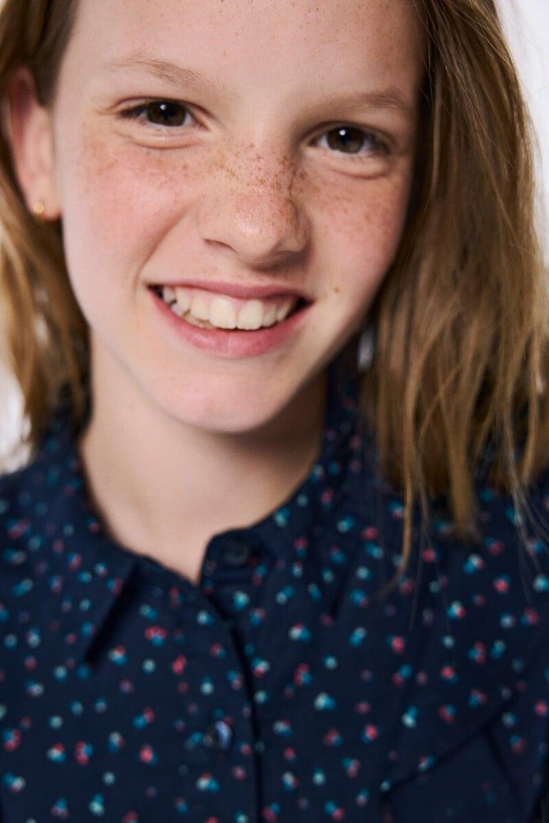 Cortefiel Vestido Estampado Flores Niña