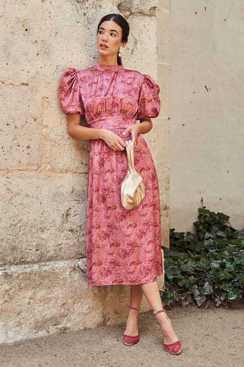 Cortefiel Vestido Estampado Serana