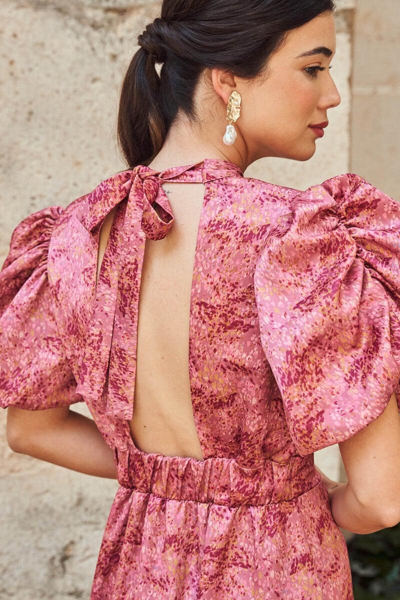 Cortefiel Vestido estampado Serana