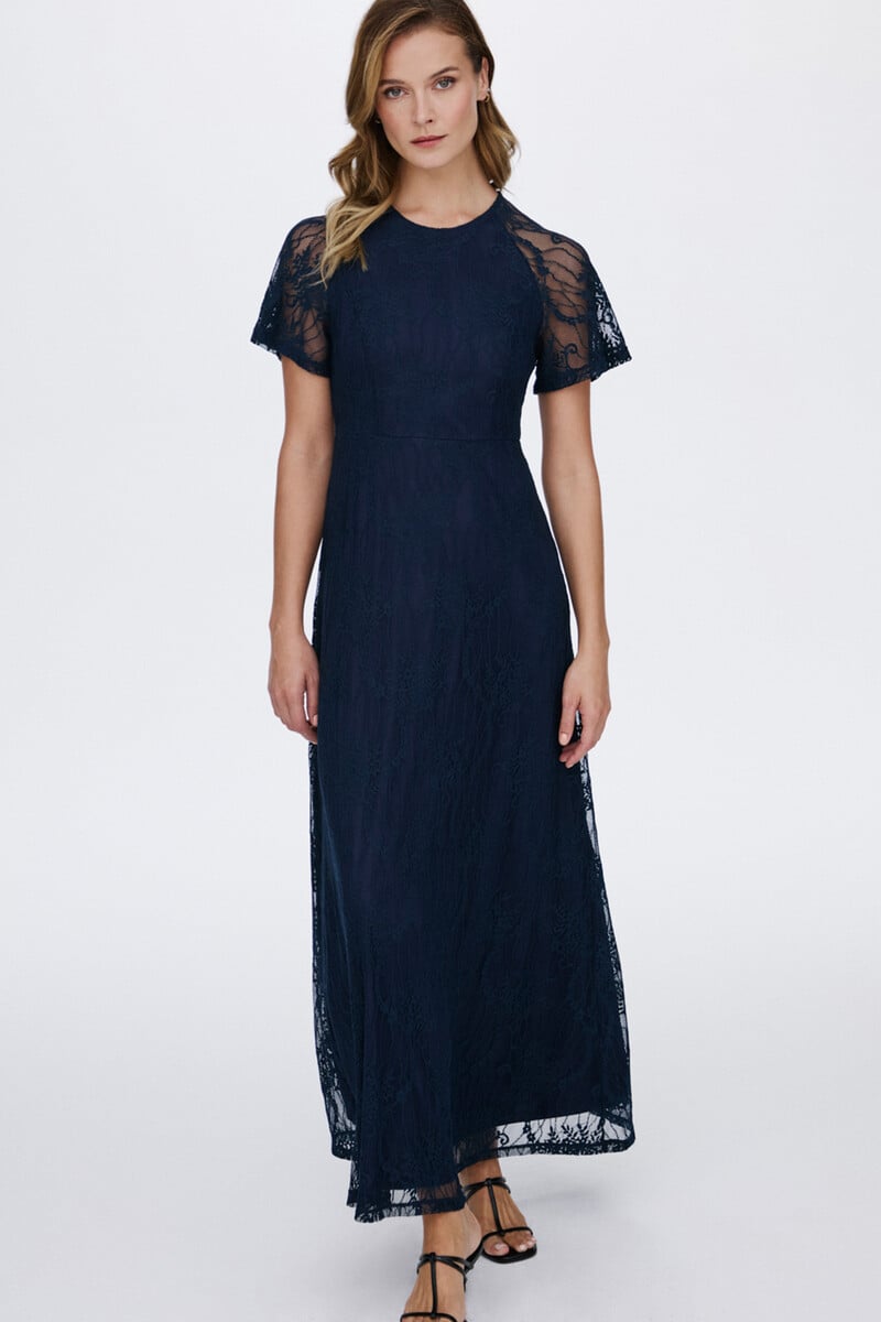 Cortefiel Vestido Fiesta Largo