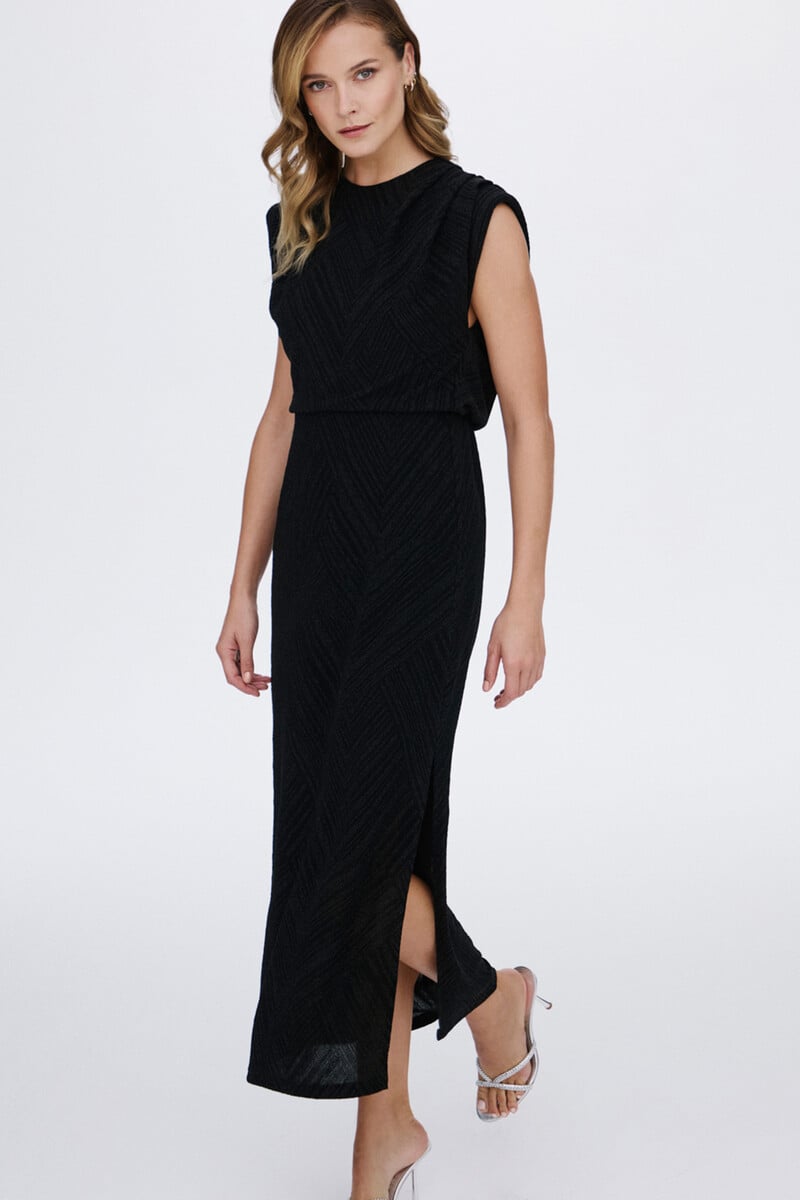 Cortefiel Vestido Fiesta Midi