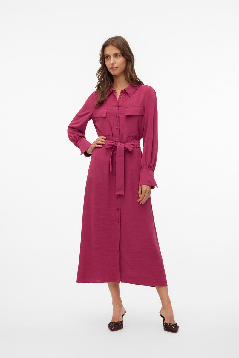 Cortefiel Vestido largo camisero