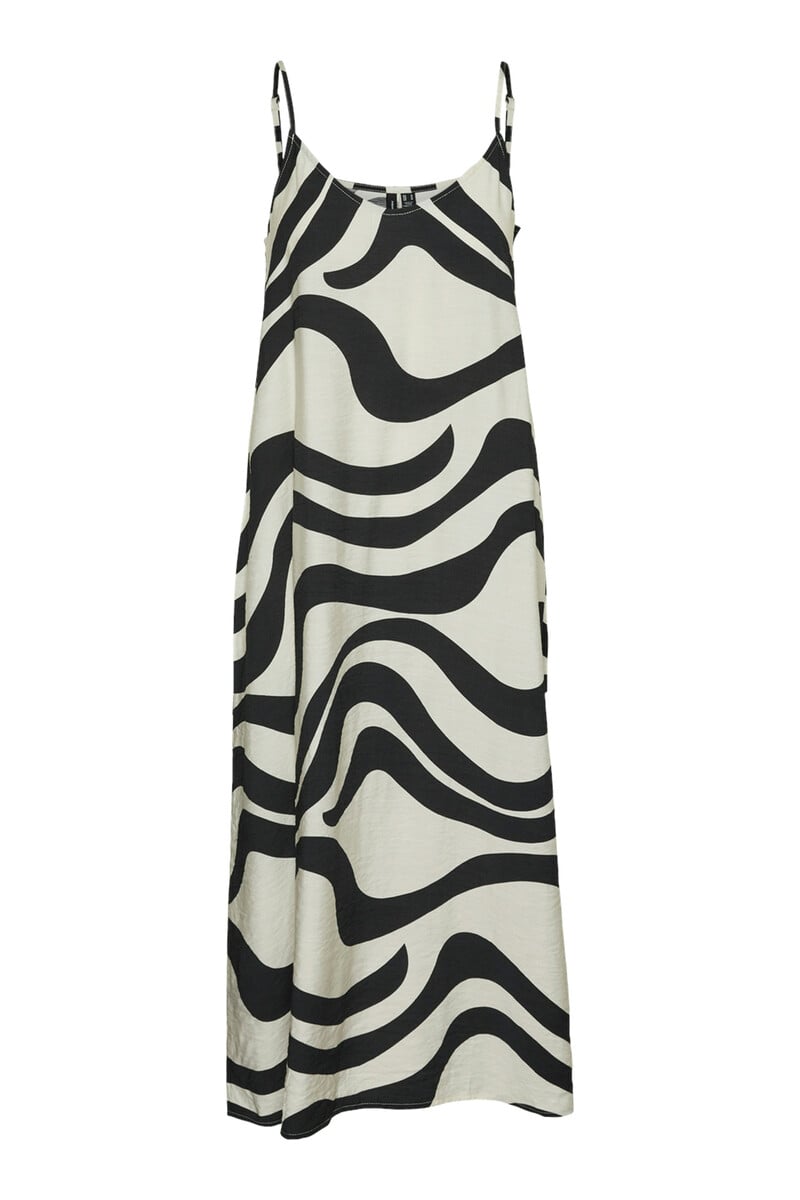 Cortefiel Vestido largo de tirantes