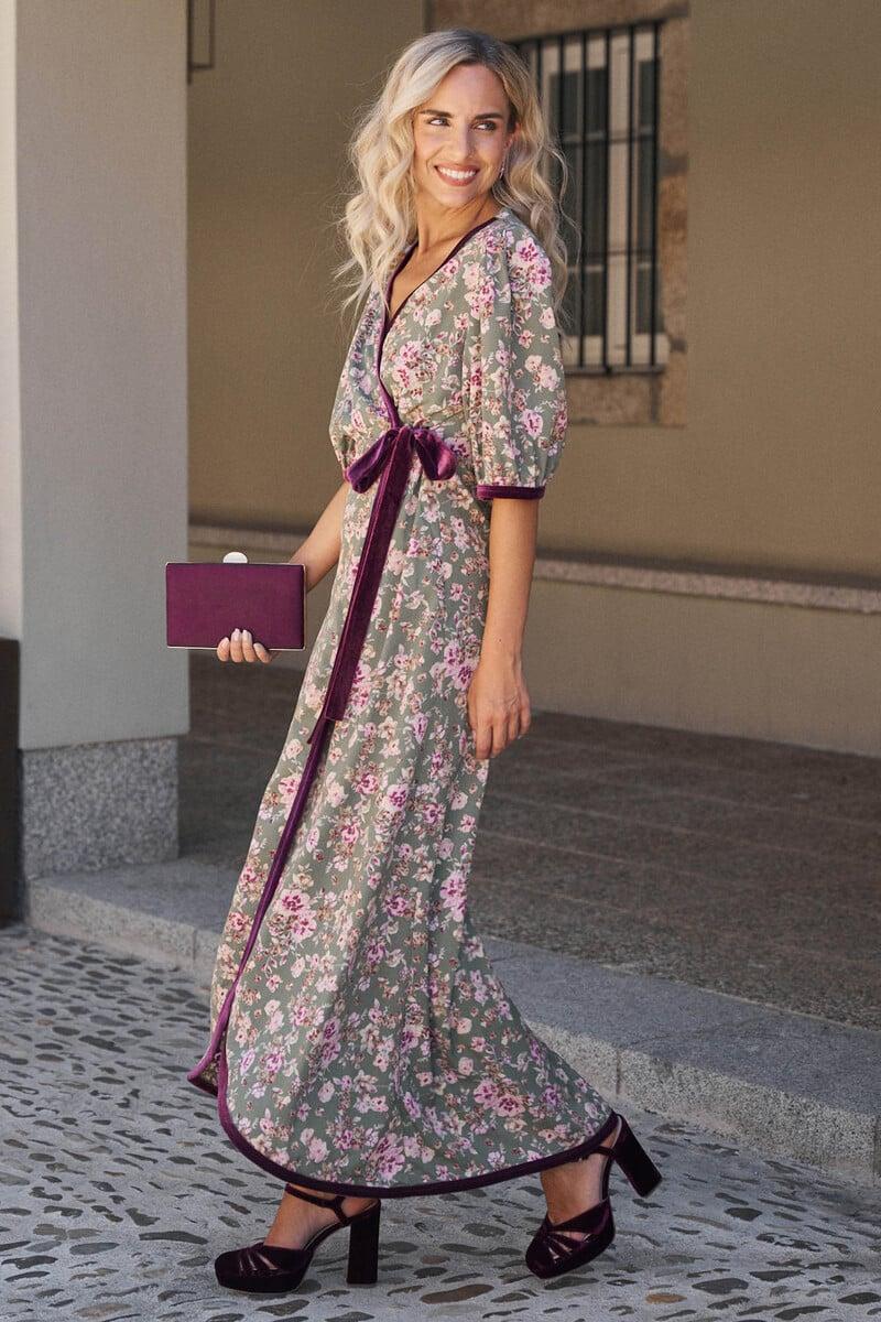Cortefiel Vestido Largo Eclipta