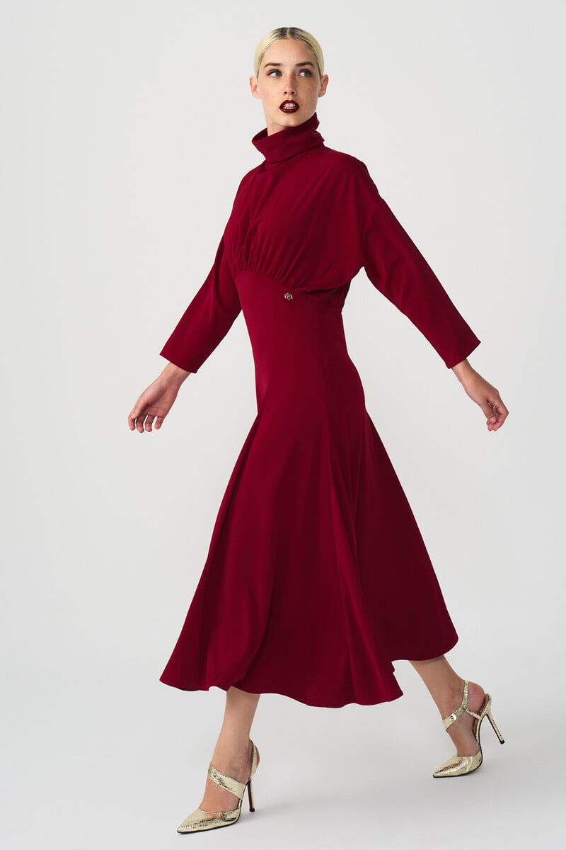 Cortefiel Vestido Largo Evasé