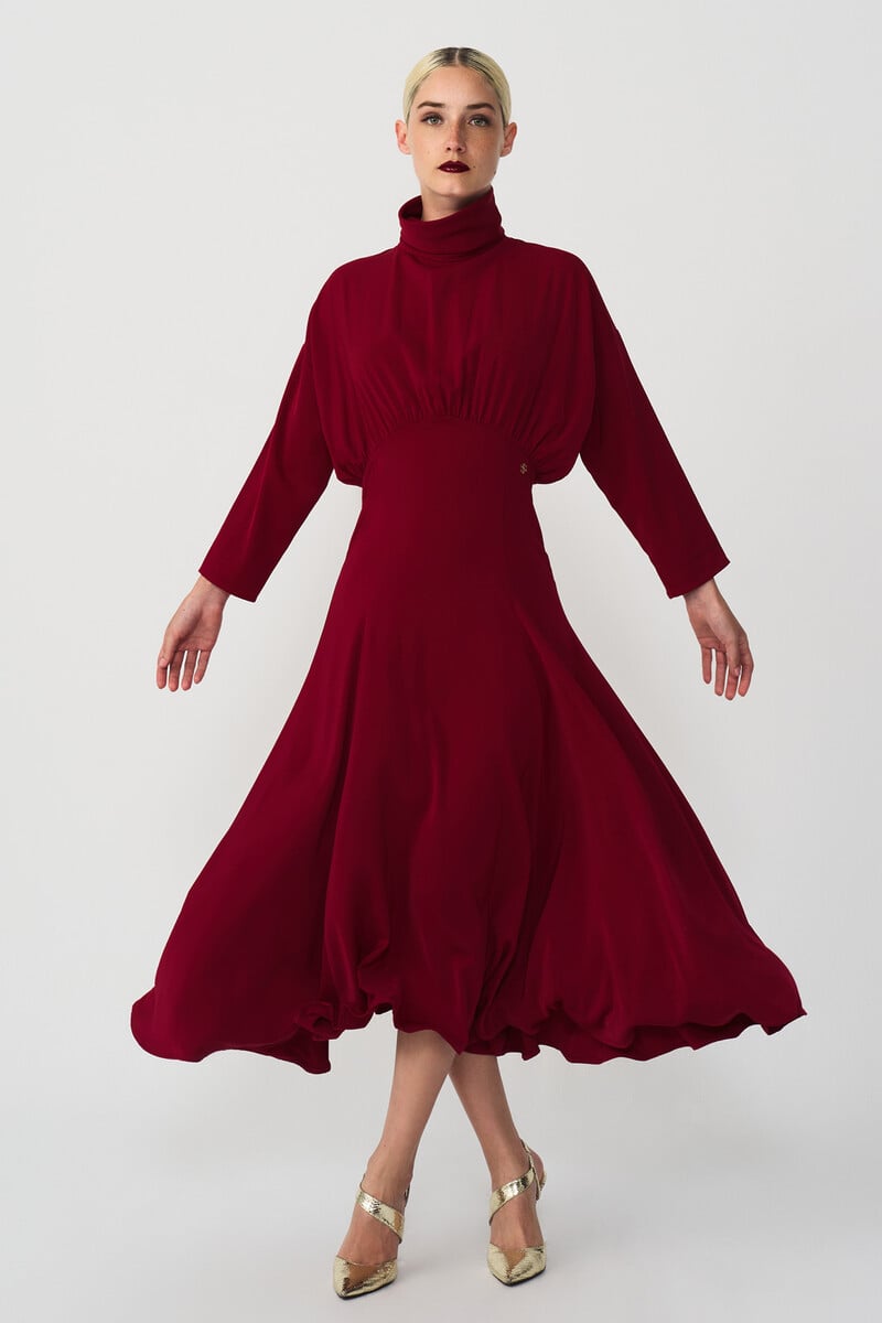 Cortefiel Vestido largo evasé