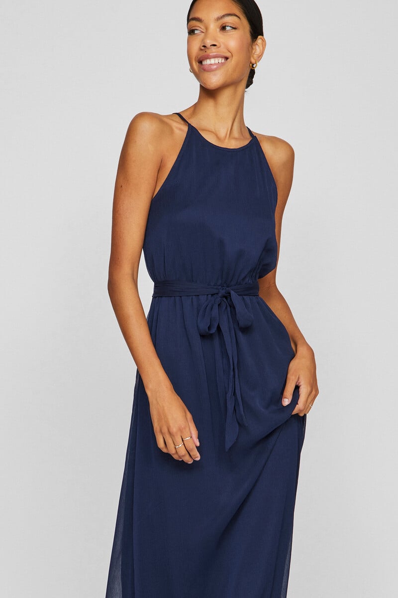 Cortefiel Vestido Largo Fiesta