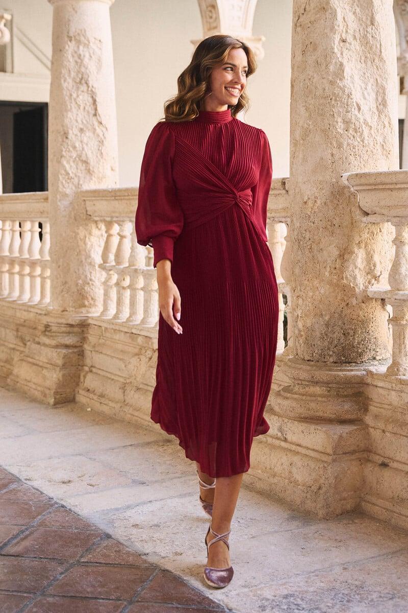Cortefiel Vestido Largo Julina