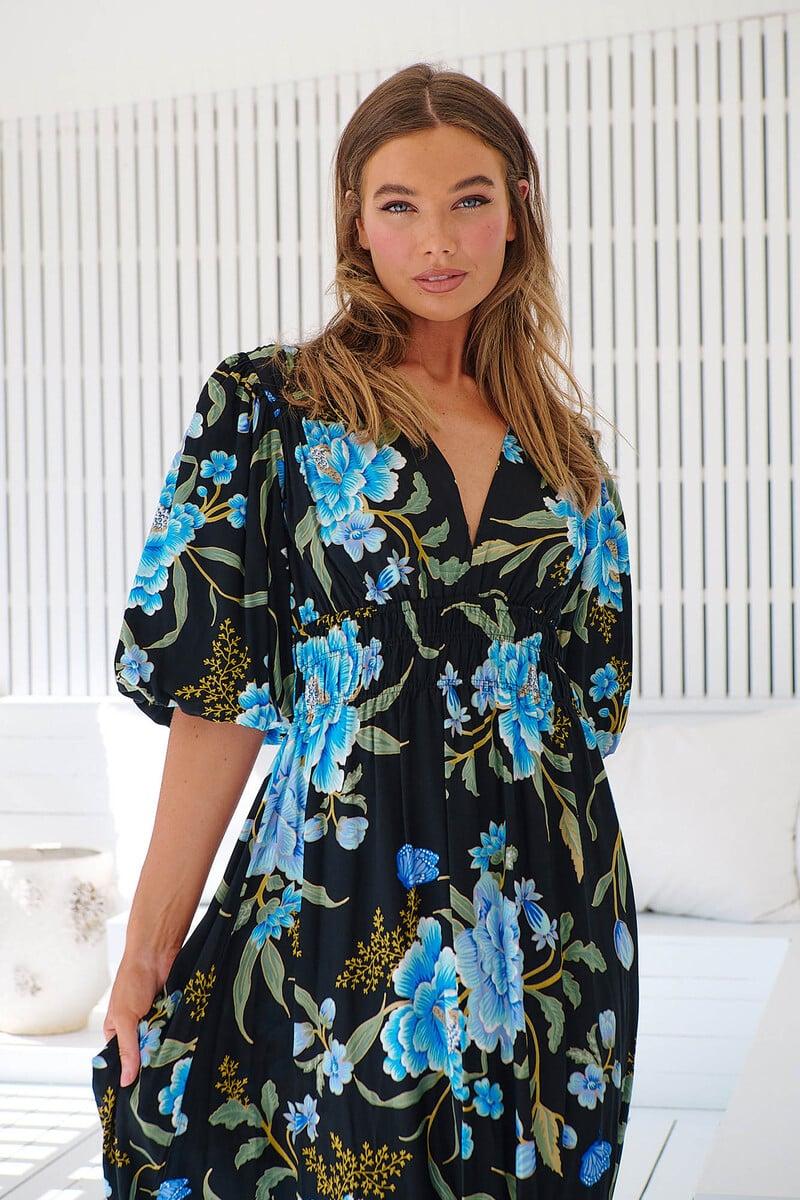Cortefiel Vestido Maxi Sonya Estampado