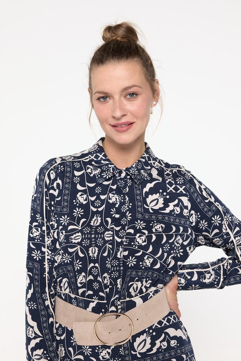 Cortefiel Vestido Midi Camisero