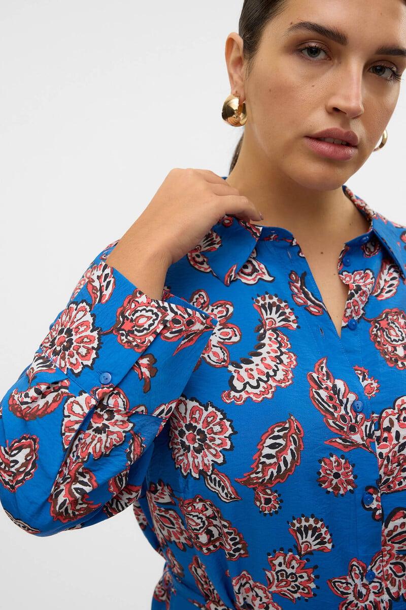 Cortefiel Vestido Midi Camisero Talla Grande