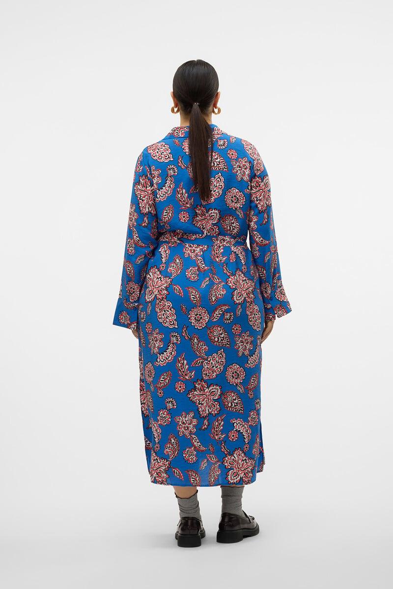 Cortefiel Vestido Midi Camisero Talla Grande