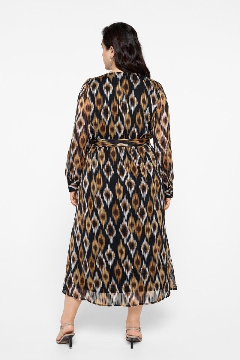 Cortefiel Vestido Midi De Talla Grande