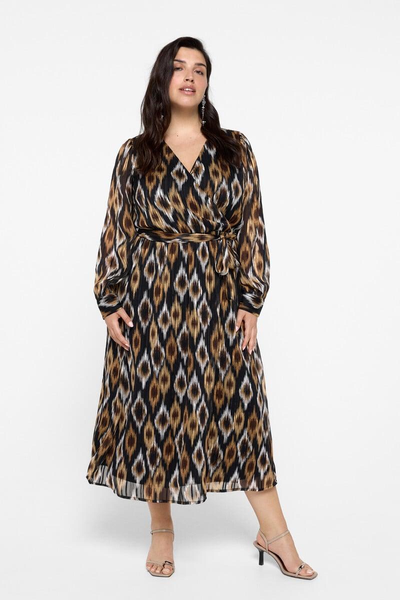 Cortefiel Vestido midi de talla grande