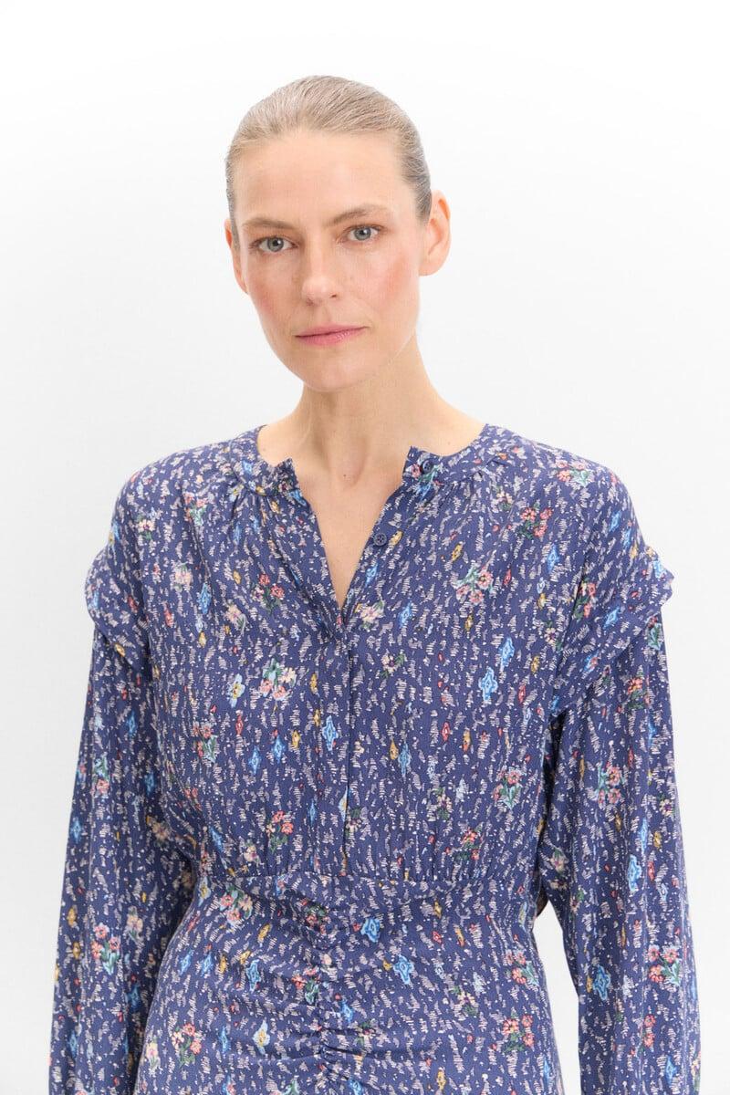 Cortefiel Vestido Midi Estampado