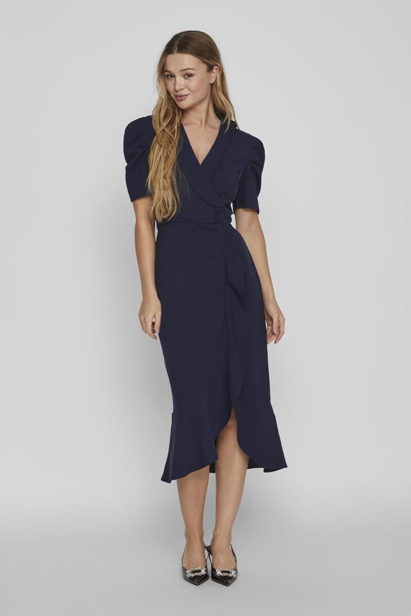 Cortefiel Vestido midi fiesta