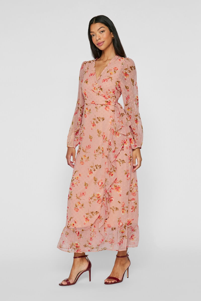 Cortefiel Vestido midi fiesta