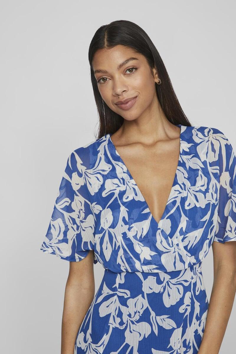 Cortefiel Vestido Midi Manga 2/4