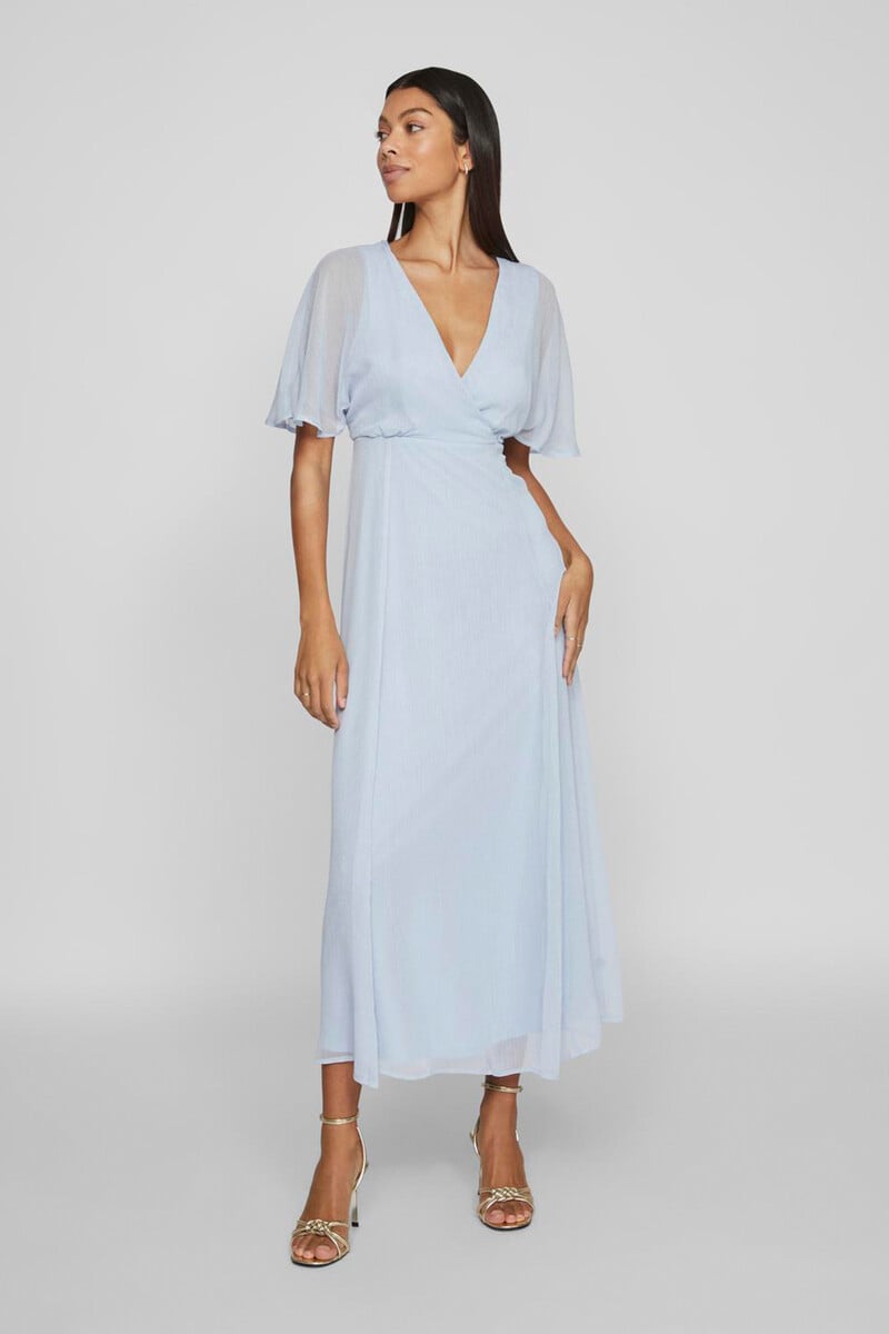 Cortefiel Vestido Midi Manga 2/4