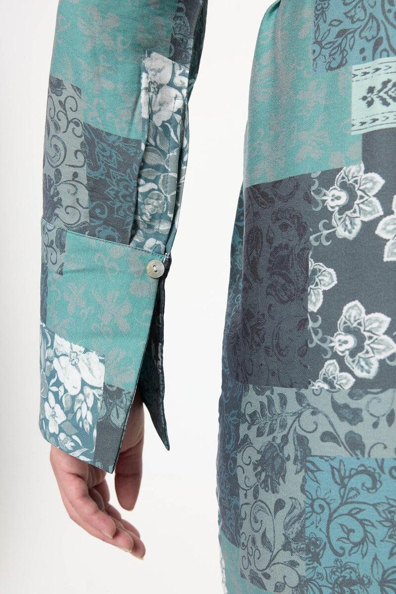 Cortefiel Vestido Midi Manga Larga