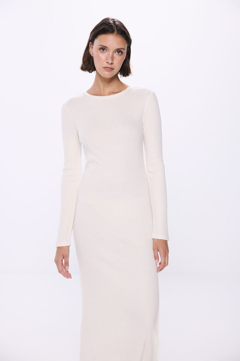 Cortefiel Vestido Midi Tubo