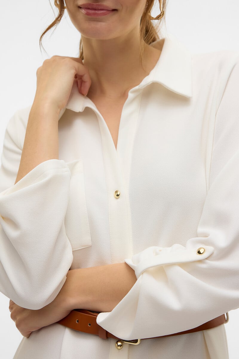 Cortefiel Vestido MidIi Camisero