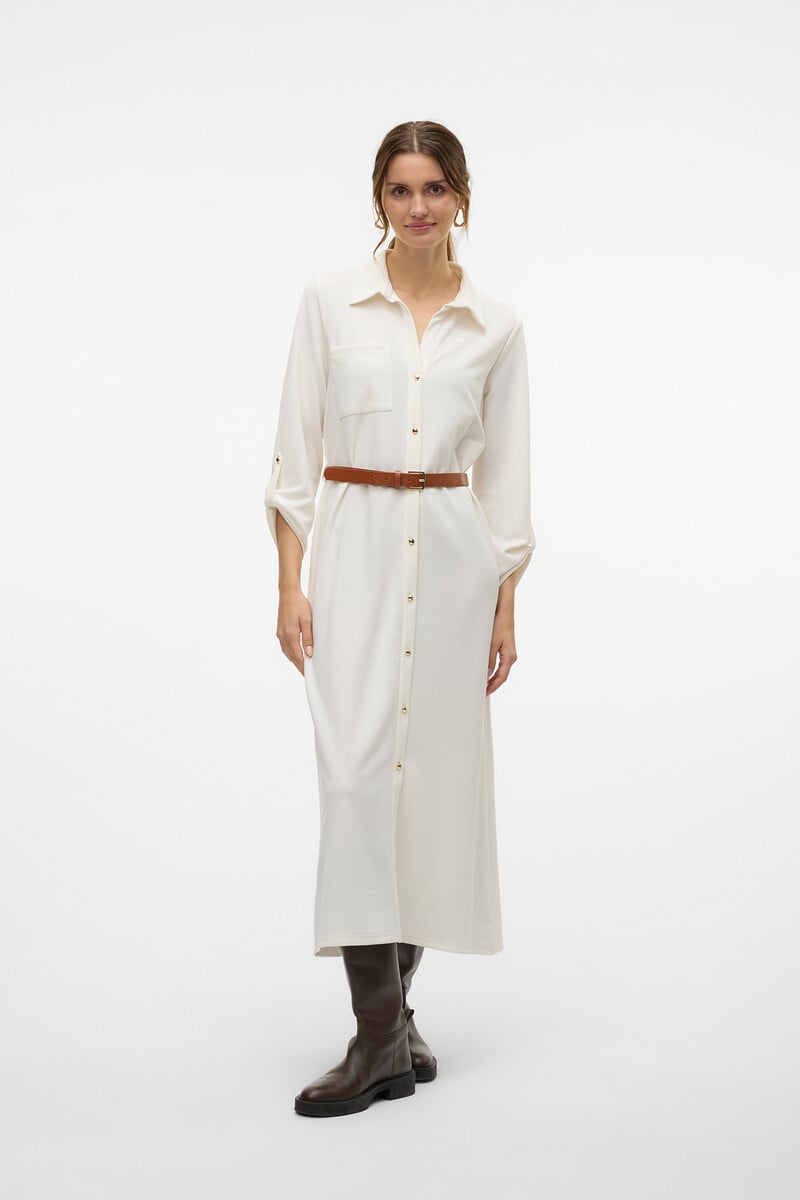 Cortefiel Vestido MidIi Camisero