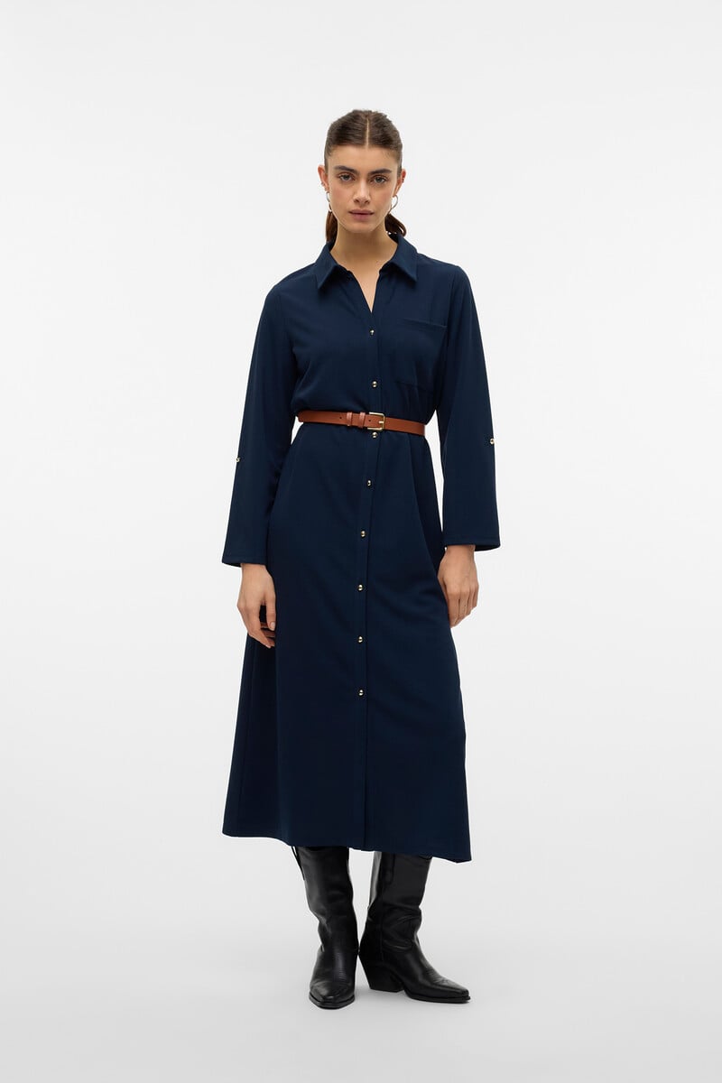 Cortefiel Vestido midIi camisero