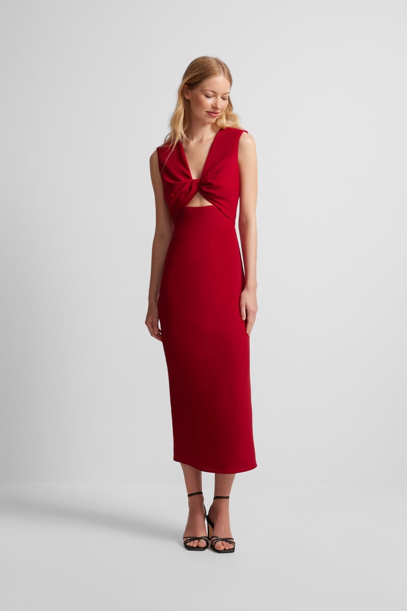 Cortefiel Vestido nudo