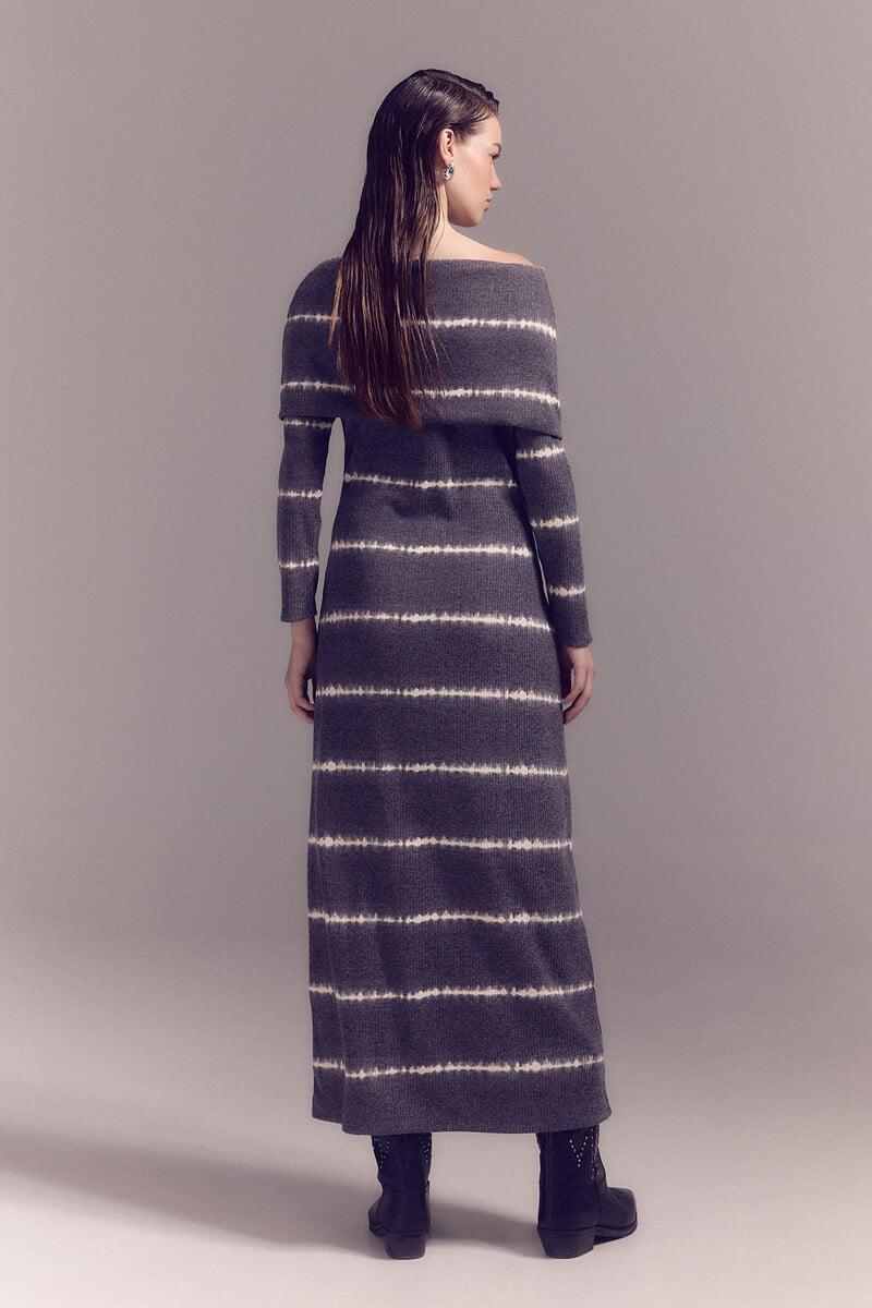 Cortefiel Vestido Punto Tie Dye