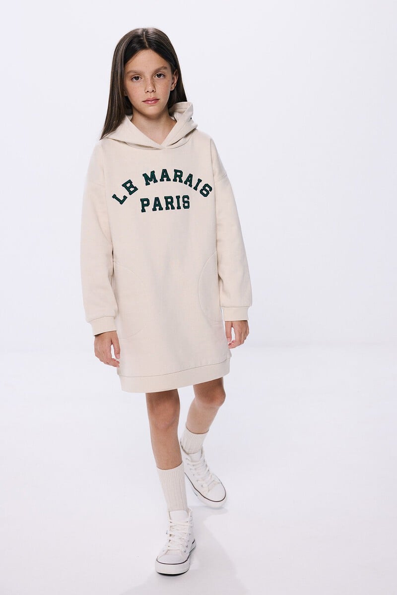 Cortefiel Vestido Sudadera Niña