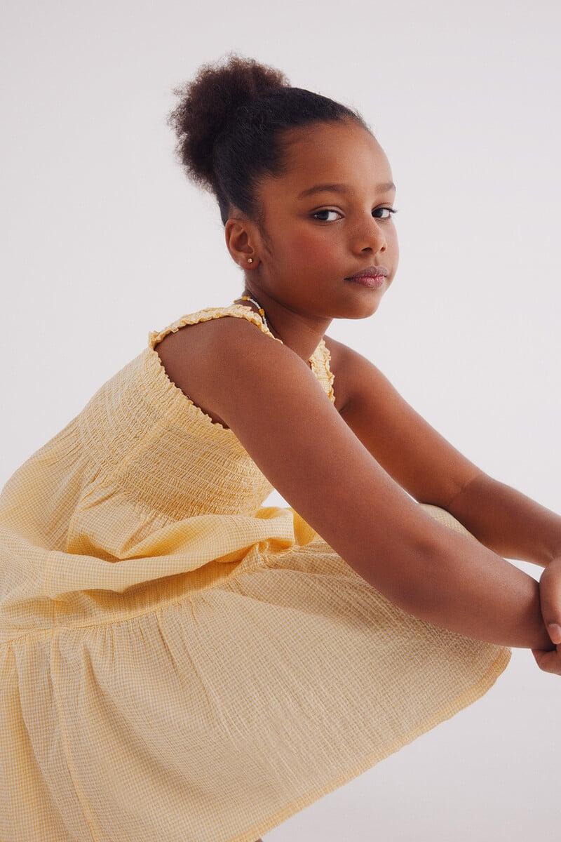 Cortefiel Vestido Textura Niña