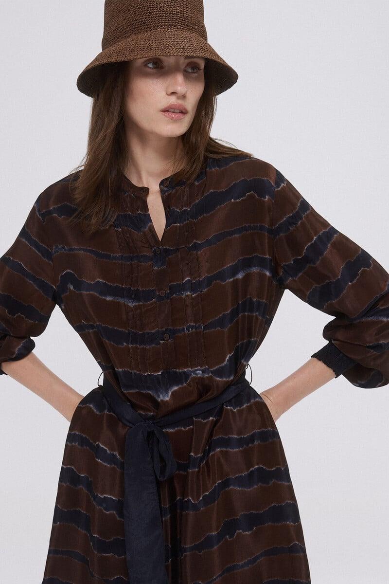 Cortefiel Vestido Túnica Estampado