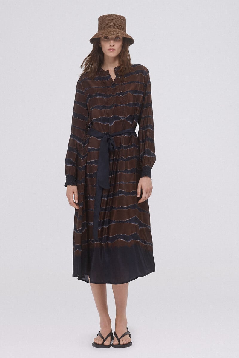 Cortefiel Vestido Túnica Estampado