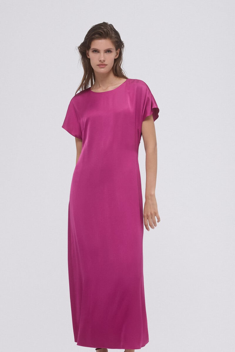 Cortefiel Vestido Túnica Fluido