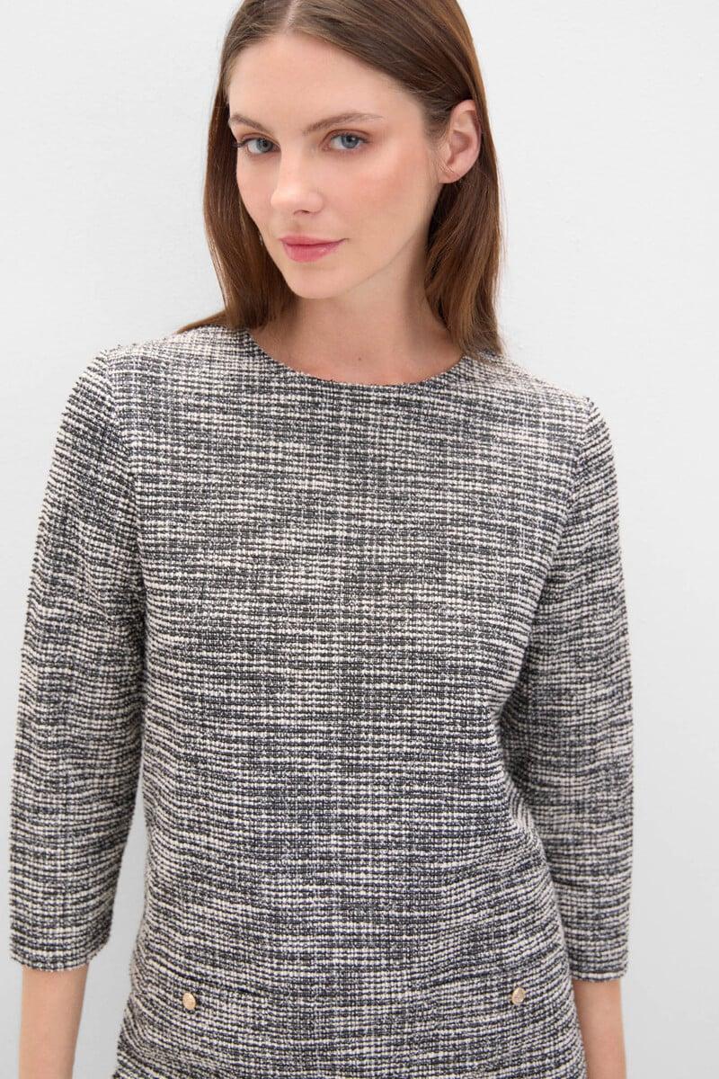 Cortefiel Vestido Tweed