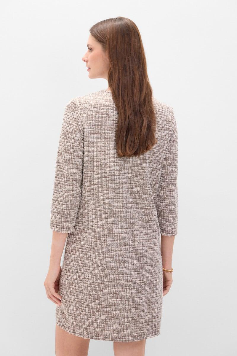 Cortefiel Vestido Tweed