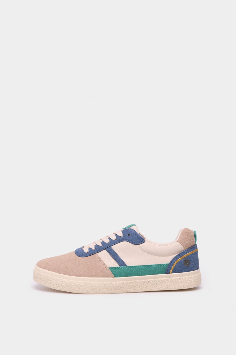 Cortefiel Zapatilla Piel Color