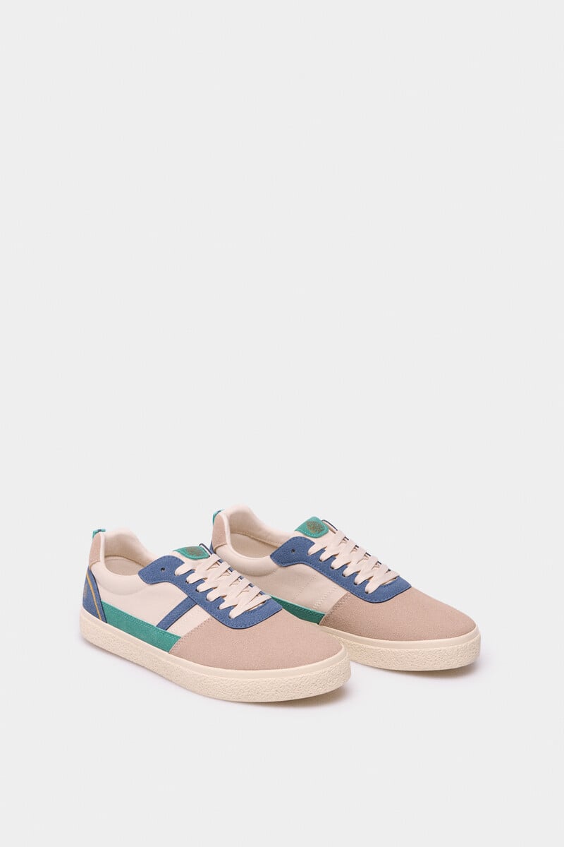 Cortefiel Zapatilla Piel Color