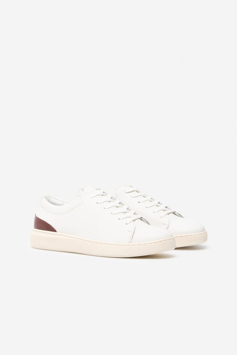 Cortefiel Zapatilla Piel