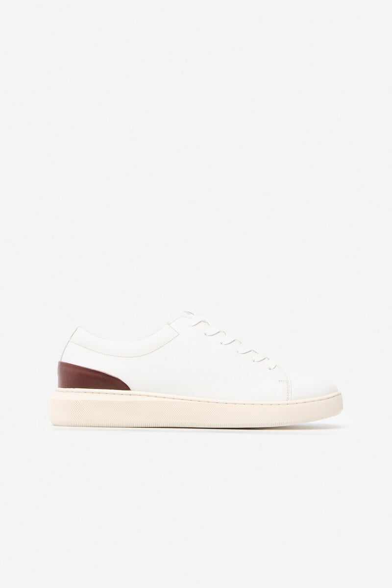 Cortefiel Zapatilla piel