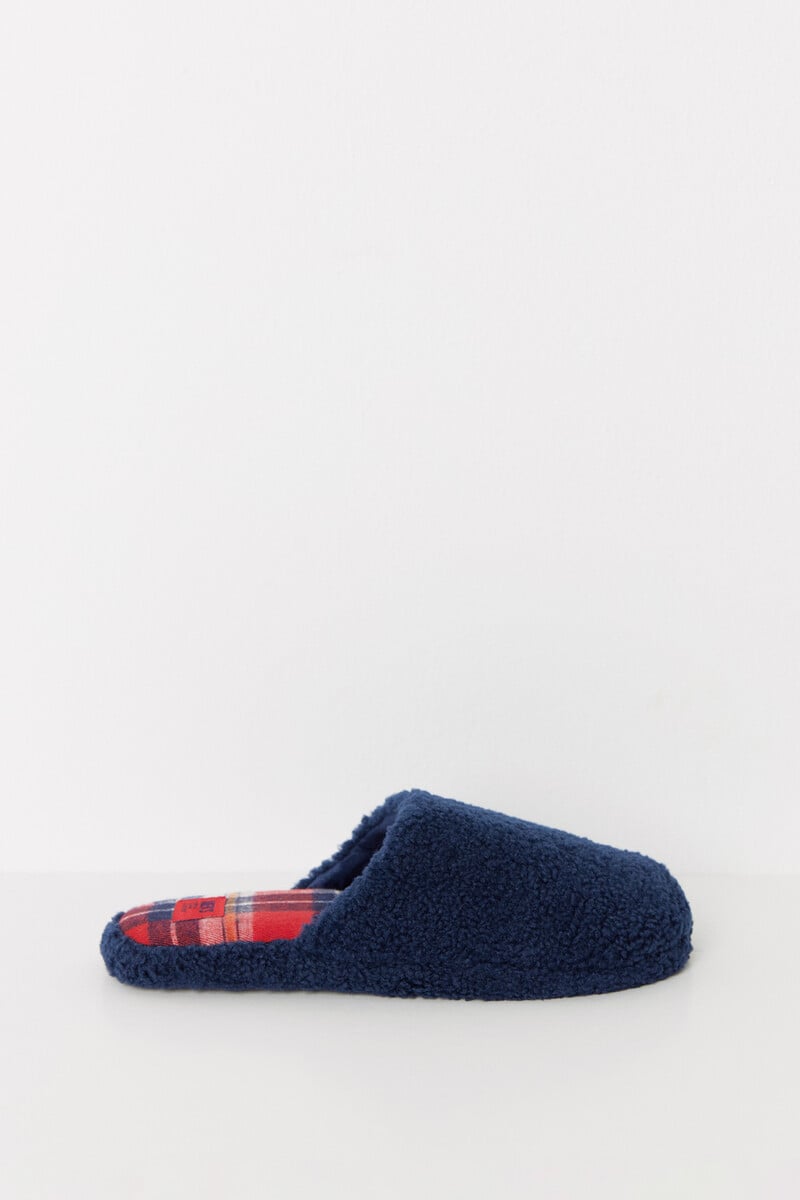 Cortefiel Zapatillas Casa Borrego Azul Navy