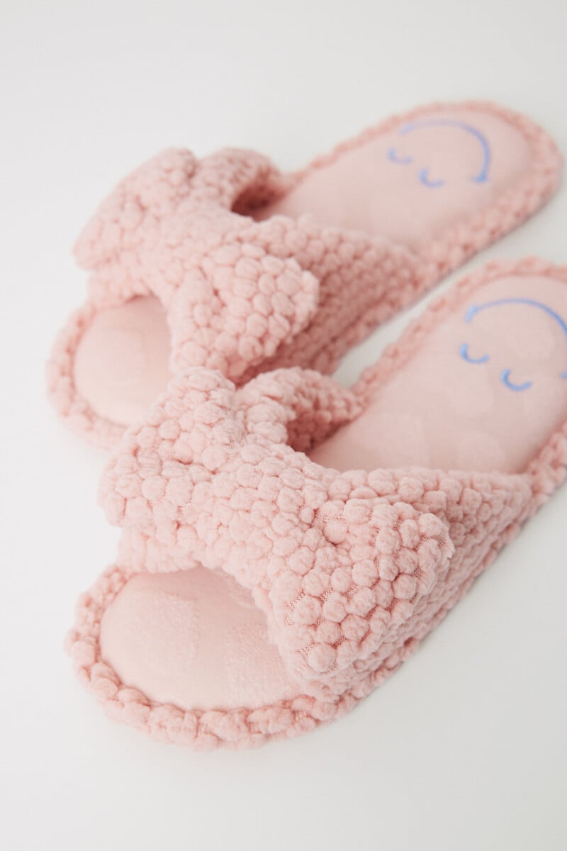 Cortefiel Zapatillas casa lazo Smiley