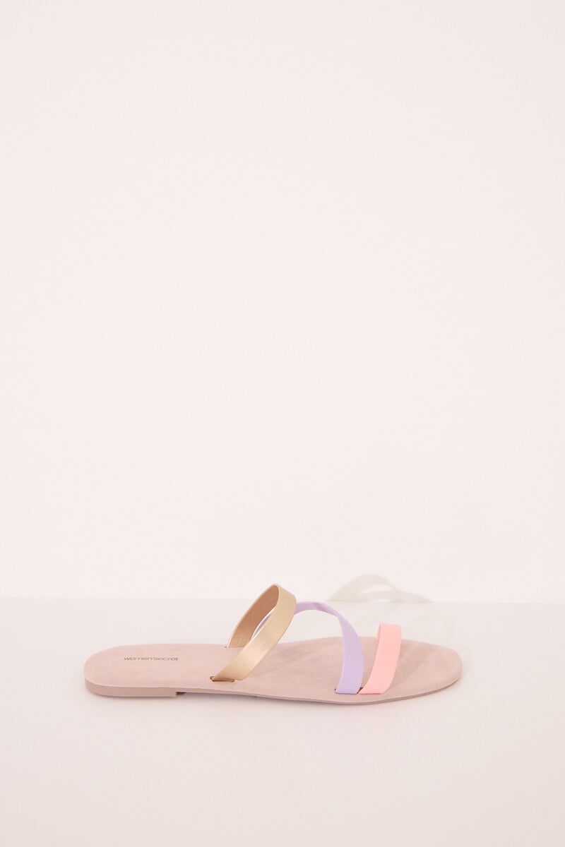 Cortefiel Zapatillas Casa Tiras Cruzadas