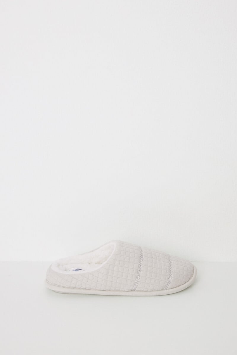 Cortefiel Zapatillas Cerradas Acolchadas Beige